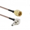 Антенный переходник (pigtail) CRC9 - SMA-male (кабель RG316) 0