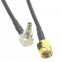 Антенный переходник (pigtail) CRC9 - SMA-male (кабель RG174) 0