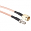 Антенный переходник (pigtail) TS9 - SMA-male (кабель RG316) прямой 0