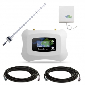Комплект связи GSM / 4G LTE 1800 МГц с усилителем ATNJ AS-D1 (мобильная связь и 4G интернет)
