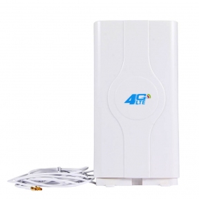 Комнатная 4G LTE MIMO антенна InterGSM A9TS9 с усилением 9 dBi 800-2600 МГц переходник TS9 (Киевстар, Vodafone, Lifecell)
