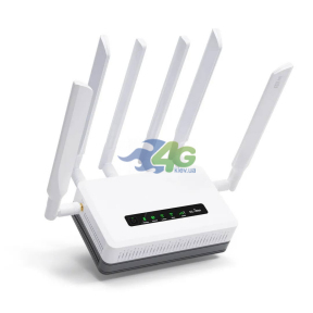 Защищенный 4G LTE 5G роутер GL-X3000 Puli AX на 2 сим-карты с встроенной батареей на 6400mAh.