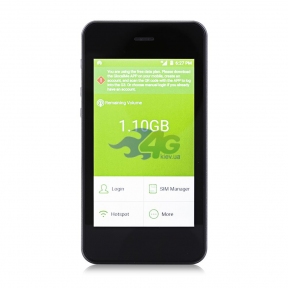 Мобильный 4G LTE WiFi роутер GlocalMe G3 (черный)