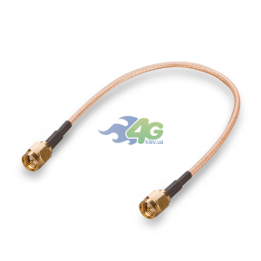Антенный переходник (pigtail) SMA-male - SMA-male (кабель RG316)