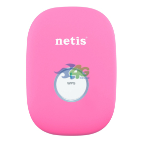 Ретранслятор WiFi Netis E1+ Рожевий