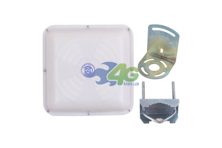 Панельная 3G/4G LTE антенна Energy MIMO с усилением 2 x 15 дБи (1700-2700 МГц) 23см х 23см.