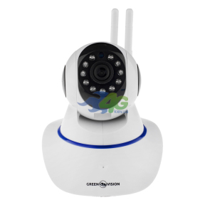 Беспроводная поворотная Wi-Fi IP видеокамера GreenVision GV-088-GM-DIG10-10 PTZ 720p